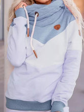 Load image into Gallery viewer, Casual Color Block Hooded Sweatshirts
