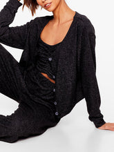 Load image into Gallery viewer, 达不到供应链要求，产品下架Long Sleeve Cardigan Knitted Three-Piece Suit
