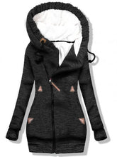 Load image into Gallery viewer, Casual Women&#39;S Hooded Zipper Jack
