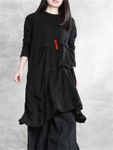 Load image into Gallery viewer, Autumn And Winter Ladies Casual Pleated Sweater Dress
