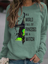 Load image into Gallery viewer, Fashion Halloween Theme Printed Loose Pullover Women&#39;s Sweater
