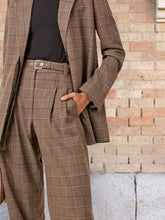 Load image into Gallery viewer, Women&#39;s Fashion Casual Check Suit Suit
