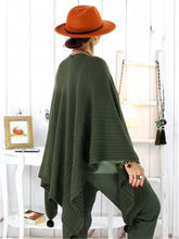 Load image into Gallery viewer, Autumn And Winter Warm Shawl-Style Hair Ball Women&#39;S Sweater Coat
