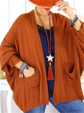 Load image into Gallery viewer, Autumn And Winter Warm Solid Color Women&#39;S Knitted Jacket
