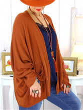 Load image into Gallery viewer, Autumn And Winter Warm Solid Color Women&#39;S Knitted Jacket
