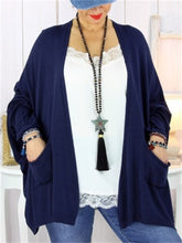 Load image into Gallery viewer, Autumn And Winter Warm Solid Color Women&#39;S Knitted Jacket
