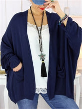 Load image into Gallery viewer, Autumn And Winter Warm Solid Color Women&#39;S Knitted Jacket
