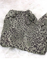Load image into Gallery viewer, Casual Leopard Print Loose Women&#39;S Trousers
