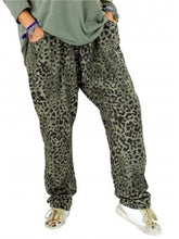 Load image into Gallery viewer, Casual Leopard Print Loose Women&#39;S Trousers
