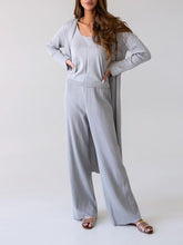 Load image into Gallery viewer, Casual Cardigan Three-Piece Suit
