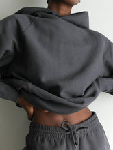 Load image into Gallery viewer, Women'S Casual Solid Color Hooded Sports Two-Piece Suit
