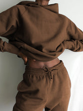 Load image into Gallery viewer, Women'S Casual Solid Color Hooded Sports Two-Piece Suit
