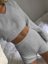 Load image into Gallery viewer, Women'S Solid Color Fashion Two-Piece Knit Shorts
