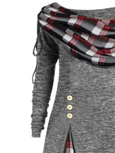 Load image into Gallery viewer, Casual Plaid Color Matching Women&#39;S Dress
