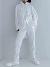 Load image into Gallery viewer, Fashion Solid Color Loose Hooded Casual Two-Piece Suit
