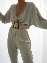 Load image into Gallery viewer, Fashion Solid Color Loose Casual Jumpsuit
