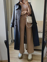 Load image into Gallery viewer, Fashion Casual Off-Shoulder Slim Knit Two-Piece Suit
