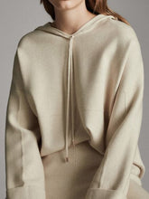 Load image into Gallery viewer, Casual And Comfortable Solid Color Hooded Loose Two-Piece Suit
