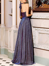 Load image into Gallery viewer, Fashion Sexy Halter Big Swing Evening Dress
