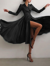 Load image into Gallery viewer, Fashion Elegant Long Sleeve V-Neck Evening Dress
