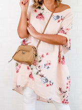 Load image into Gallery viewer, Two-Piece Women'S Casual Printed Off-The-Shoulder Top
