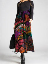 Load image into Gallery viewer, Retro Ethnic Style Totem Print Women'S Long Dress
