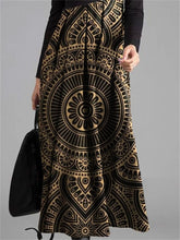 Load image into Gallery viewer, Retro Temperament Pattern Printing Women'S Long Dress
