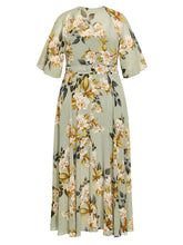 Load image into Gallery viewer, Women'S Fashion Print Plus Size V-Neck Dress
