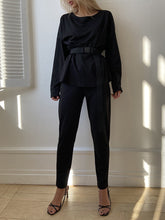 Load image into Gallery viewer, Hem BifurcationPullover Long SleeveTwo-Piece Suit
