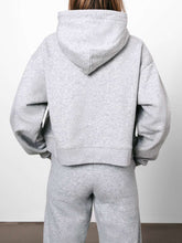 Load image into Gallery viewer, Casual Solid Color Hooded Loose Sports Sweater Suit
