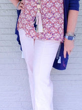 Load image into Gallery viewer, Three-Piece Fashion Casual Holiday Print Top
