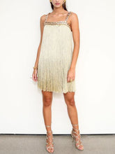 Load image into Gallery viewer, Fashion Sexy Sling Tassel Mini Dress
