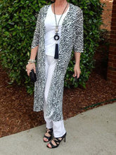 Load image into Gallery viewer, Vintage Casual Leopard Print Coat Holiday Style Suit
