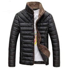 Load image into Gallery viewer, Men'S Fashion Autumn And Winter Warm Plush Down Jacket

