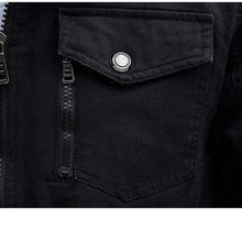 Load image into Gallery viewer, Men'S Solid Color Fashion Warm Standing Collar Zipper Jacket
