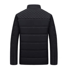 Load image into Gallery viewer, Pure Color Fashion Warm Standing Collar Zipper Cashmere Jacket
