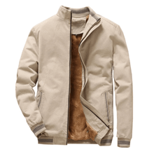 Load image into Gallery viewer, Men'S Fashion Contrast Color Warm Cashmere Stand Collar Coat
