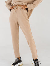 Load image into Gallery viewer, Side Slit Pocket Top Casual Two-Piece Suit
