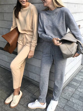 Load image into Gallery viewer, Pure Color Casual And Comfortable Women'S Knitted Suit
