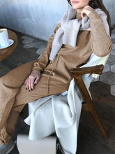 Load image into Gallery viewer, Simple Casual Solid Color Warm Women'S Suit
