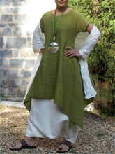 Load image into Gallery viewer, Three-Piece Retro Casual Cotton And Linen Shawl
