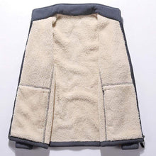 Load image into Gallery viewer, Men'S Warm Casual Stand-Collar Zipper Wool Coat
