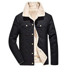 Load image into Gallery viewer, 达不到供应链要求，产品下架Men'S Autumn And Winter Warm Casual Plush Lapel Jacket
