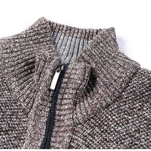 Load image into Gallery viewer, Autumn And Winter Warm Casual Stand-Up Collar Zipper Jacket
