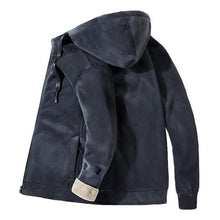 Load image into Gallery viewer, Men'S Warm Casual Stand-Collar Hooded Jacket
