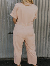 Load image into Gallery viewer, Elegant Lace-Up Pocket Women&#39;S Jumpsuit
