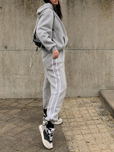 Load image into Gallery viewer, Hooded casual sports women's suit
