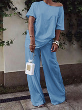 Load image into Gallery viewer, Spring And Summer Solid Color Comfortable Casual Women'S Suit
