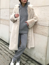 Load image into Gallery viewer, Knitted Hooded Pocket Hoodie Two-Piece Suit
