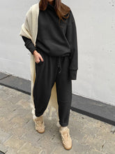 Load image into Gallery viewer, Turtleneck Comfortable and Soft Two-Piece Suit
